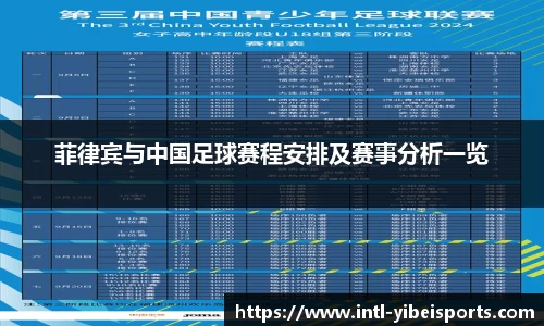 菲律宾与中国足球赛程安排及赛事分析一览